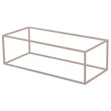 Bette BetteLux Shape, Rahmengestell 190x90 cm, Q003-818, Farbe: Rosé Feinstruktur matt