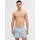 JACK & JONES Milano Boxershorts Chambray Blue / Chambray Striped / Skyway Checks M 3er Pack