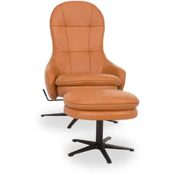 Relaxsessel Sofamanufaktur + Hocker 31741