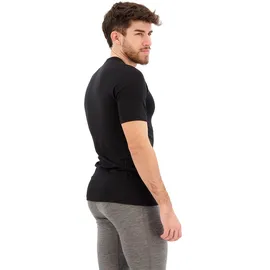 Icebreaker 200 Oasis Merino Kurzarm-baselayer - Black - XL