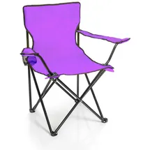 BigDean Campingstuhl Lila
