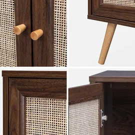 sweeek Sideboard 120 cm Braun
