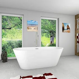 acquavapore by sandra jentho AcquaVapore freistehende Badewanne 80 x 170 cm (AF02)