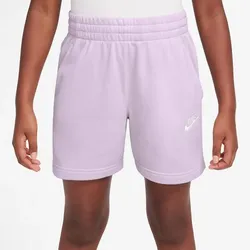 NIKE Kinder Shorts G NSW CLUB FT 5IN SHORT LBR, DOLL/DOLL/WHITE, XL