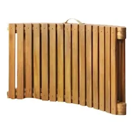 vidaXL Sonnenliegen 2 Stk. mit Auflagen Massivholz Akazie