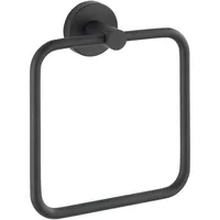 Wenko Handtuchring Bosio Black Edelstahl Schwarz