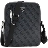 GUESS Umhängetasche Torino Double Zip XBody With Vertikal Zip Black