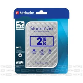 Verbatim Store 'n' Go 2 TB USB 3.0 silber 53198