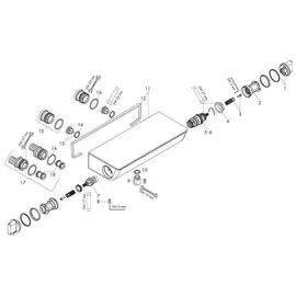 Hansgrohe Ecostat Select Brausethermostat Aufputz Renovation 13111400