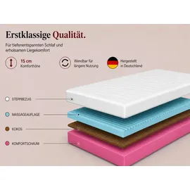 marpur Schaummatratze 160 x 200 cm H3 Polyester