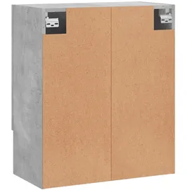 vidaXL Wandschrank Hängeschrank 60 x 31 x 70 cm Grau