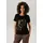 Aniston CASUAL T-Shirt in schwarz-goldfarben | Gr.: 40