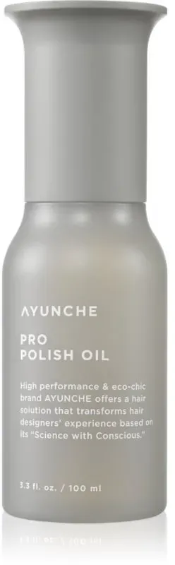 AYUNCHE Pro Polish Oil Haaröl für glänzendes und geschmeidiges Haar 100 ml