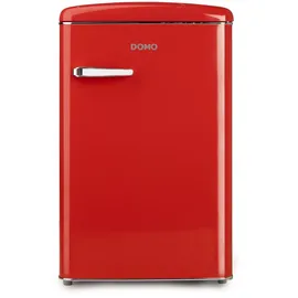 Domo DO91703R Retro-Kühlschrank (120 l, 892 mm hoch, Rot)
