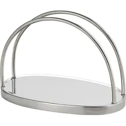 Serviettenhalter, aus Edelstahl, Höhe 75 mm