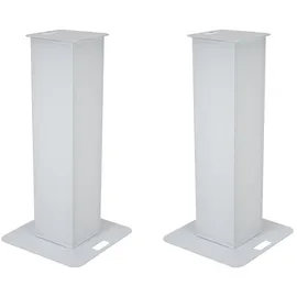 Eurolite 2x Stage Stand 100cm weiß