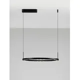 Nova Luce Lunette 6-flg. Ø 60 cm klassisch schwarz