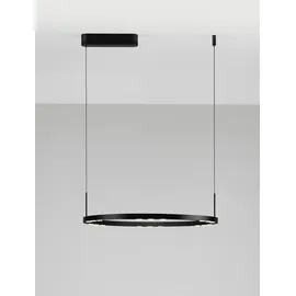 Nova Luce Lunette 6-flg. Ø 60 cm klassisch schwarz