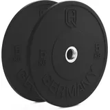 HQ Germany® Training Bumper Plates 50mm | Paar/Set | 5-25kg | Studio Qualität One Size