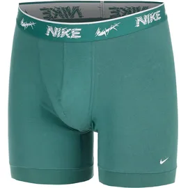 Nike Boxershorts unifarben grün S 3er Pack