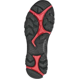 Haix Black Eagle Safety 54 Mid S3, schwarz-rot, Gr. 9 (43)