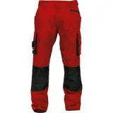 DASSY Arbeitsbundhose Nova 200846 PESCO63 Gr. 66-STANDARD rot/schwarz