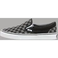 Vans Classic Slip-On black/pewter checkerboard 45