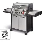 Gasgrill Enders MONROE PRO 4 SIK TURBO Gas Grill mit 4 Edelstahl Seitenbrenner