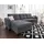 sit&more Ecksofa SIT & MORE "Varese L-Form", grau (dunkelgrau), B:253cm H:91cm T:167cm, Bedruckte Microfaser (100% Polyester);Luxus-Microfaser ALTARA NUBUCK (100% Polyester);Struktur (100% Polypropylen), Sofas, Ecksofa, mit Federkern, wahlweise mit Bettfunktion