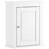SoBuy Hängeschrank mit Einer Tür Wandschrank Badschrank Küchenschrank Medizinschrank weiß bht ca: 40x49x18cm - FRG203-W