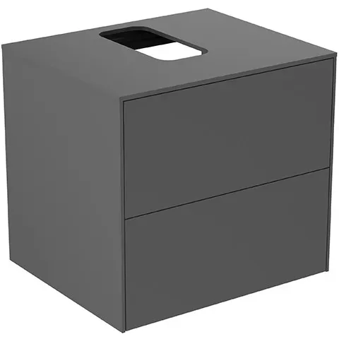Ideal Standard Obere Schubladenfront Conca f. Waschtischunterschrank 580x267mm Anthrazit, TF036Y2 TF036Y2