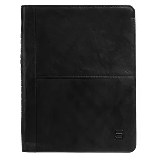 Spikes & Sparrow Dokumententasche NOTEBOOK COVER«, echt Leder, schwarz