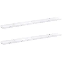 VidaXL Wandregal 100 x 9 x 3 cm Weiß