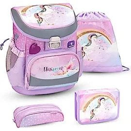 Belmil Mini-Fit Schulranzen-Set 4tlg Rainbow