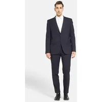 Lawrence Grey Hosenanzug Business-anzug Regular Fit 1-reihig blau 48