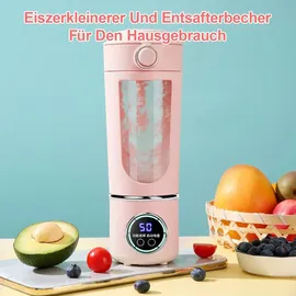 miuuipi Tragbarer Mixer Mini-Standmixer Smoothie-Maker