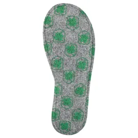 ADELHEID Pantoffeln Silbergrau 40