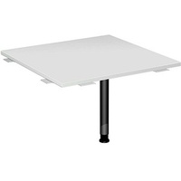 Geramöbel Verbindungsplatte höhenverstellbar Flex lichtgrau, anthrazit quadratisch 80,0 x