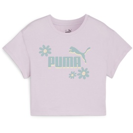 Puma Graphics Summer Flower T-Shirt Mädchen 60 - grape mist 164
