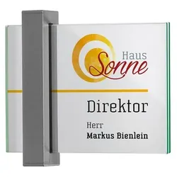TORINO Türschild DIN A5 quer, Format: 148x210 mm