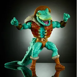 Mattel Turtles of Grayskull Deluxe Actionfigur Leatherhead 14 cm - Grün
