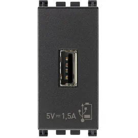 Vimar 19292 Arké Stromversorgung usb 1 m, grau