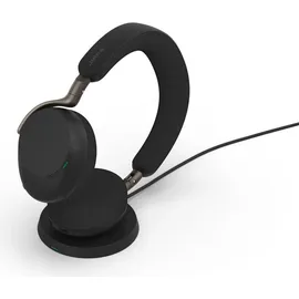 JABRA Evolve3 75 UC Schwarz USB-C mit Ladepad
