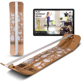 Gibbon Slackline - GIBOARD SET | Play White EINHEITSFARBE NO SIZE