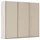 Rauch Schwebetürenschrank TARO 242 x 223 x 69 cm Beige