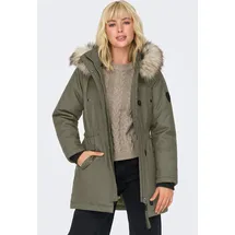 Only ONLIRIS FUR WINTER PARKA Damen Beige M