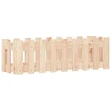 vidaXL Hochbeet Lattenzaun-Design 100x30x30 cm Massivholz Kiefer