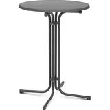 Royal Catering Stehtisch klappbar Bistrotisch Bistro Tisch Bartisch Gastro rund Ø 80 cm grau