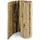 casa pura Sichtschutzelement 100 x 250 cm Natur Bambus