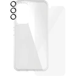 PanzerGlass 3-in-1 Set für Samsung Galaxy A55 5G Hardcase-Schutzhülle, Display- und Kameraschutz